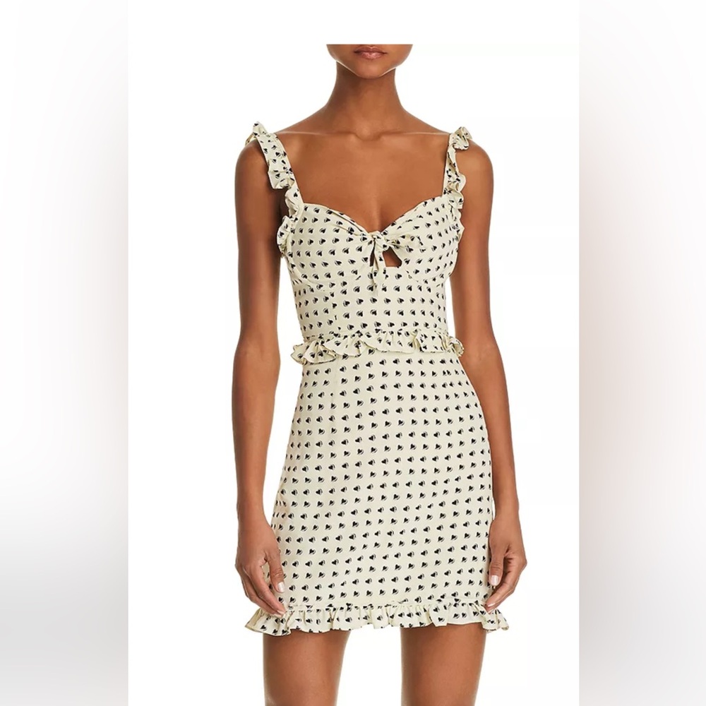 For love and lemons sweetheart mini dress